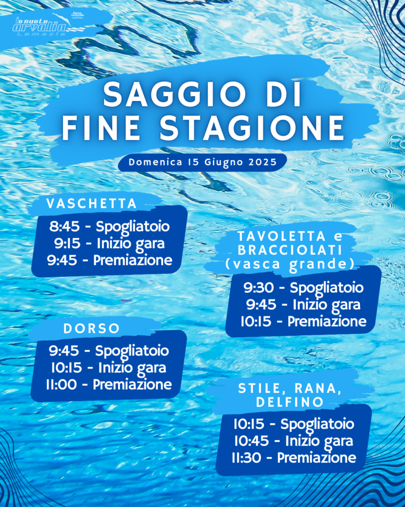 Saggio di fine stagione
