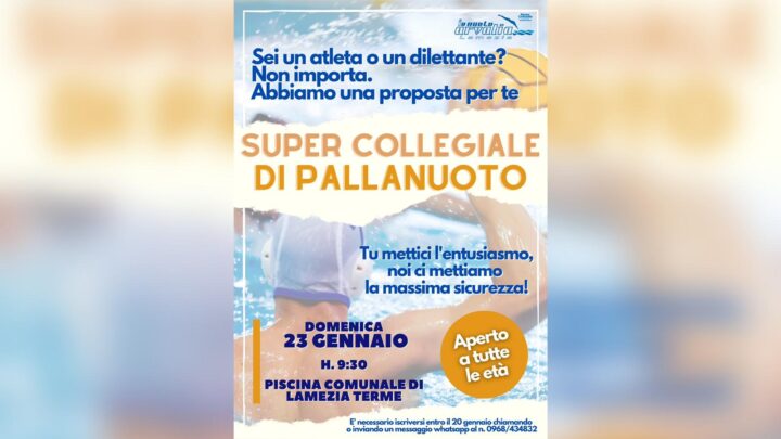 Super Collegiale di Pallanuoto