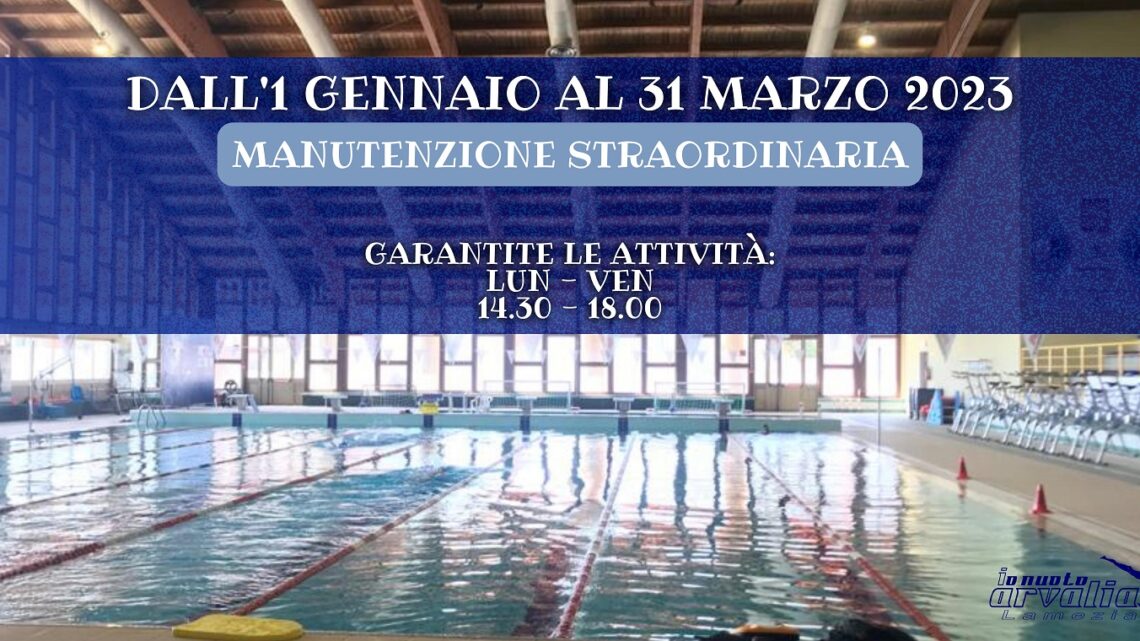 Manutenzione straordinaria - Arvalia Nuoto Lamezia