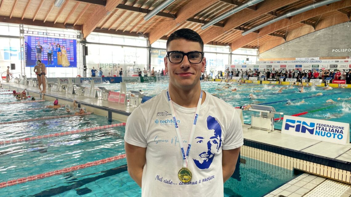 Gianluca Pittelli oro Criteria - Arvalia Nuoto Lamezia