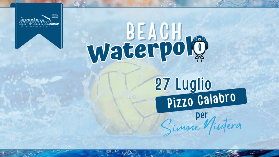 beach waterpolo - Simone Nicotera